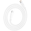 USB-C laidas į USB-C Hoco 3A 100W 1 m X93 baltas