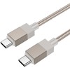 USB-C laidas į USB-C Hoco 3A 60W 1 m X110 auksinis