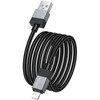 USB A į Lightning kabelis Hoco 2,4A 1 m X110 juodas