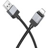 USB A į Lightning kabelis Hoco 2,4A 1 m X110 juodas