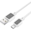 USB A į Micro USB laidas Hoco 2,4A 1 m X108 baltas