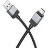 Cable USB A to Micro USB Hoco 2,4A 1 m X110 juodas