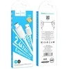 Cable USB A to Micro USB Hoco 2,4A 1 m X88 baltas