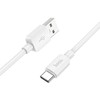 USB A į USB C laidas Hoco PD 2,4A 27W 1 m X96 baltas