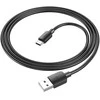 Cable USB A to USB C Hoco PD 2,4A 27W 1 m X96 juodas