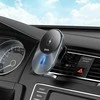 Belaidis automobilinis įkroviklis-laikiklis Hoco (CA91) Magnetic (MagSafe 15W) juodas