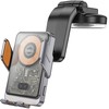 Wireless car phone holder Hoco 15 W windshield / dashboard HW8 juodas