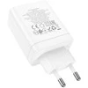 Telefono įkroviklis Hoco 2 x USB C + USB A QC3.0 PD 3A 35W N33 baltas