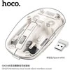 Belaidė pelė Hoco 2,4G 1600 dpi GM29 space baltas