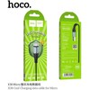 Cable USB A to Micro USB Hoco 2,4A 1 m X38 juodas