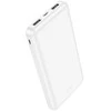 Powerbank Hoco 10000 mAh 2.1A J100 baltas