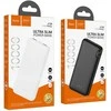 HOCO powerbank 10000 mAh 2A J128 baltas