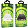 Nešiojamas įkroviklis HOCO J101A Astute, 3A, 20000 mAh, juodas, su LED indikatoriumi