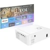 Projektorius „Full HD Hoco“ su „Android“ programine įranga, „Wi-Fi“, „Bluetooth“, 1080P, DT3 baltas