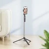 Asmenukių lazda HOCO K19 (Selfie Stick) / trikojis, 157cm, BT