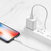 USB kabelis Hoco X37 Cool Power Lightning 1.0m baltas