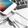 USB kabelis Hoco X13 Easy Charged "Lightning" 1m baltas