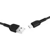USB kabelis Hoco X13 Easy charged type-C 1m juodas
