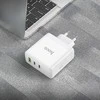 Telefono įkroviklis Hoco 2 x USB C + USB A GaN QC PD 65W N30 baltas