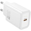 Phone charger Hoco USB C QC PD 30W N62 baltas