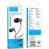 Wire ausinės Jack 3,5 mm Hoco M110 metal pilka