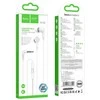 HOCO wire ausinės Jack 3,5 mm su mikrofonu M102 baltas