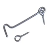 Kabliukas Domax 8873 K-100 201, sidabro, 100 mm x 17 mm