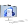 Hewlett Packard (HP) HP 24-cr0312nw AMD Ryzen™ 5 7520U 60,5 cm (23,8 colio) 1920 x 1080 pikselių „viskas viename“ asmeninis kompiuteris 16 GB LPDDR5-SDRAM 512 GB SSD „Windows 11 Home“ „Wi-Fi 6“ (802.11ax) Baltas