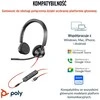 „Hewlett Packard“ (HP) „HP Poly Blackwire 3325“ stereofoninis „Microsoft Teams“ sertifikuotas USB-C Ausinės +3,5 mm kištukas + USB-C/A adapteris