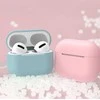 Hurtel dėklas skirtas AirPods 2 / AirPods 1 silicone soft dėklas skirtas headphones juodos spalvos (Case C)