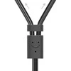 Hurtel Silikoninis dėklas skirtas Airpods 4 su karabinu - Burgundy