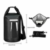 Hurtel WNA-15L waterproof bag for a 15 l sup kayak with an RFID blocking divider - juodas