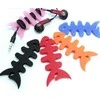 Hurtel Fish-shaped headphone cable wrap – juodos spalvos