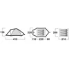 Husky BIZON 3 PLUS 3-Person Camping Tent