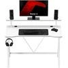 Huzaro Hero 1.9 Baltas Gaming Desk