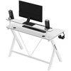 Huzaro Hero 1.9 Baltas Gaming Desk