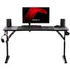Huzaro Hero 3.6 RGB Juodas gaming desk