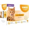 Eukanuba IAMS Delights Kitten vištiena padaže - šlapias kačių maistas - 12 x 85g