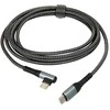 USB Kabelis - iBox IKUTC100 USB 2.0 2m Greitas Įkrovimas 5A Energijos Tiekimas Juodas