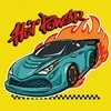 Ideyka Painting by numbers for kids 25x25cm KHO1192 Motor racing AP0063