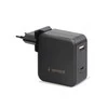 GEMBIRD NPA-PD60-01 universalus 60 W USB C tipo PD nešiojamojo kompiuterio įkroviklis