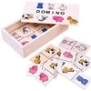 Jokomisiada Illustrated Domino for children of animals ZA2515