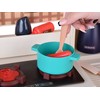 Jokomisiada Interactive kitchen Žalias light sound steam + dishes 55pcs ZA5292