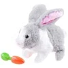 Jokomisiada Interaktyvus gyvūnų traškus Hopping Bunny + morka ZA2685