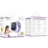 Išmanusis laikrodis for kids 1,69" 4G GPS with call function Hoco Y108 violetinė