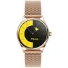 Išmanusis laikrodis TITMO O-170 (AMOLED, bluetooth call, stainless steal auksinis mesh strap) auksinis