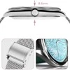 Išmanusis laikrodis TITMO O-170 (AMOLED, bluetooth call, stainless steal sidabrinis mesh strap) sidabrinis