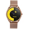 Išmanusis laikrodis TITMO O-170 (AMOLED, bluetooth call, stainless steal auksinis mesh strap) auksinis