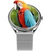 Išmanusis laikrodis TITMO O-170 (AMOLED, bluetooth call, stainless steal sidabrinis mesh strap) sidabrinis