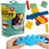 Iso Trade guminiai blokeliai - sensoriniai 80 vnt. 26575